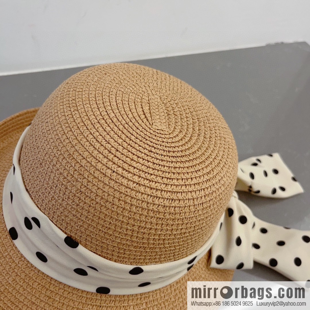 Chanel celebrity straw hat