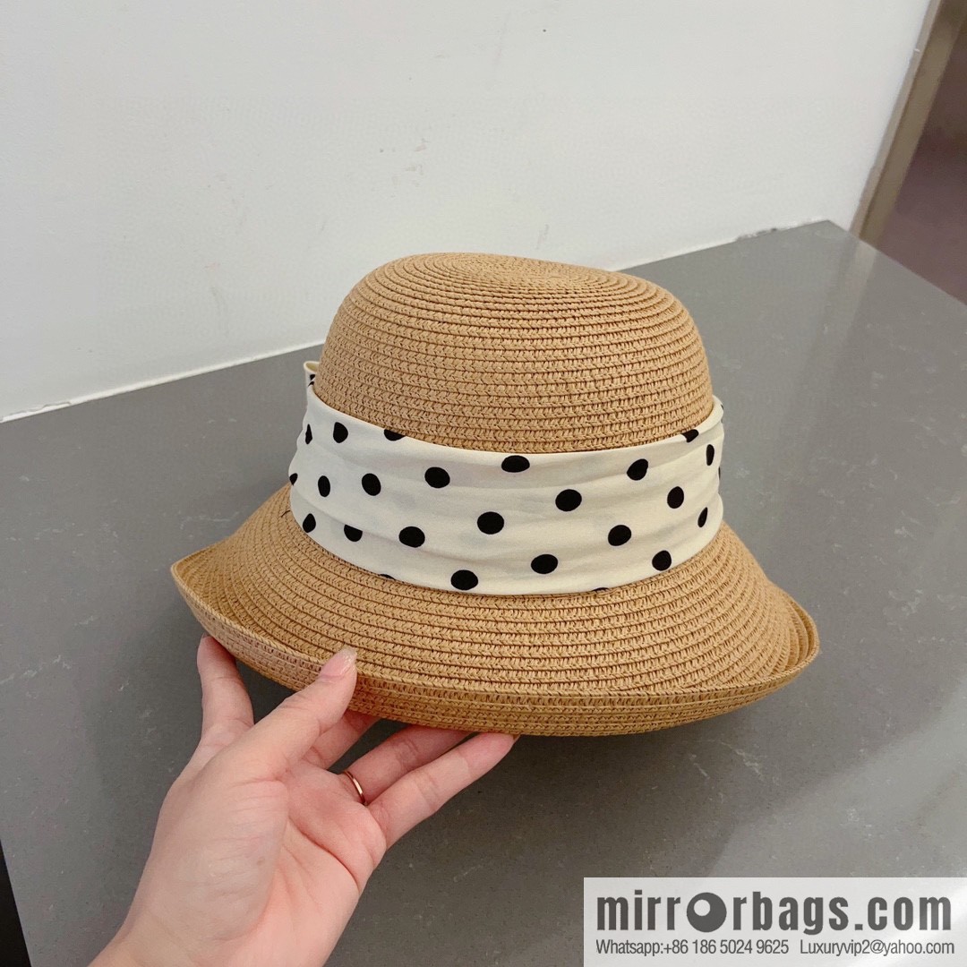 Chanel celebrity straw hat