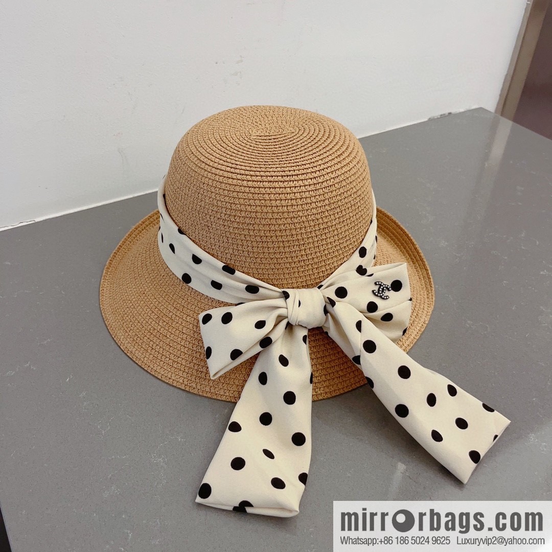 Chanel celebrity straw hat