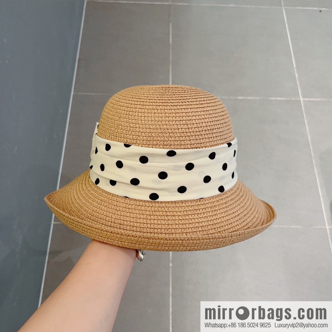 Chanel celebrity straw hat