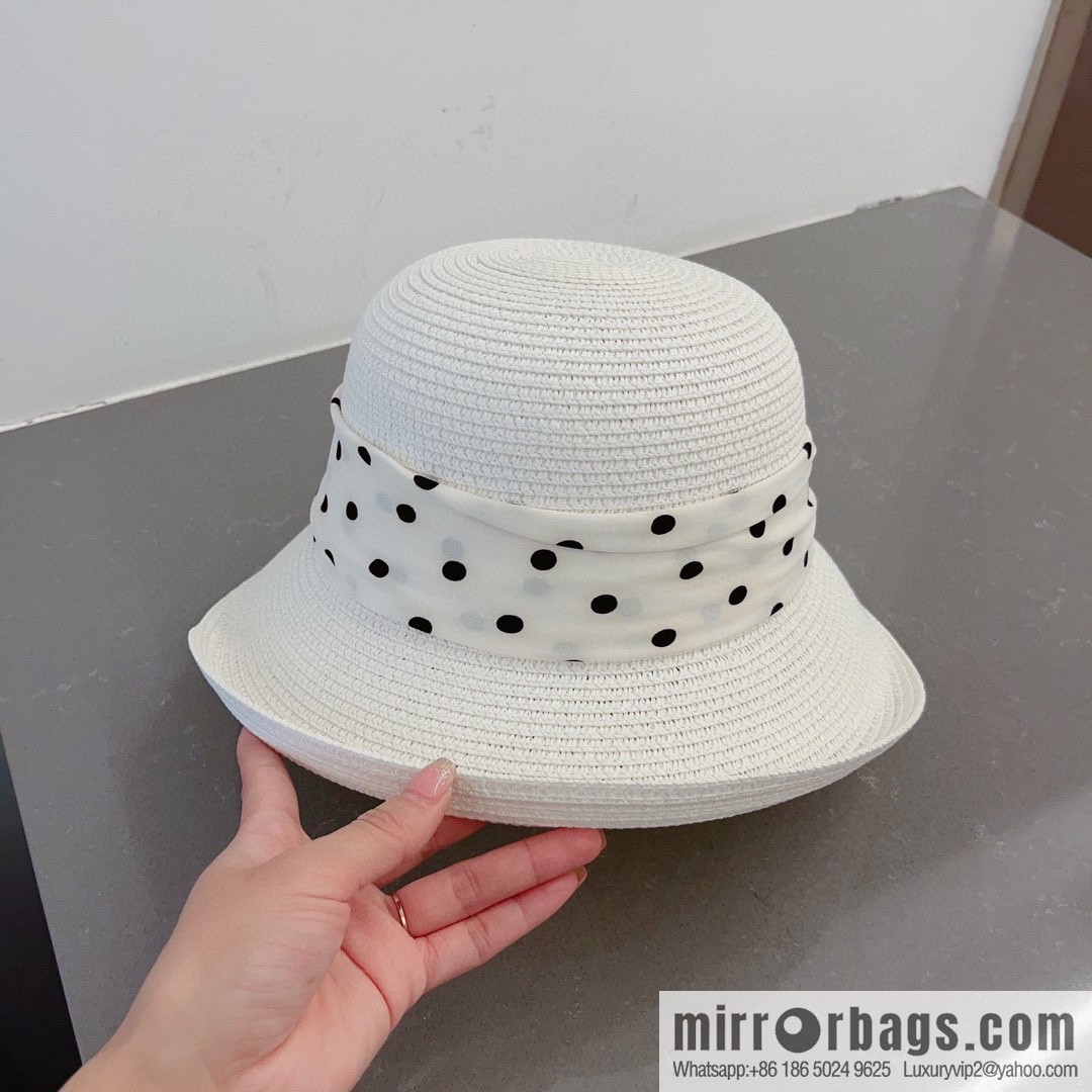 Chanel celebrity straw hat