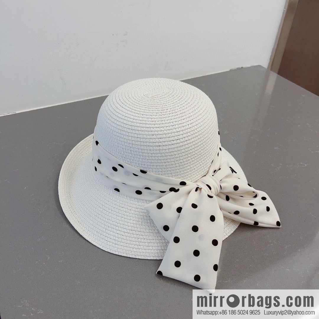 Chanel celebrity straw hat