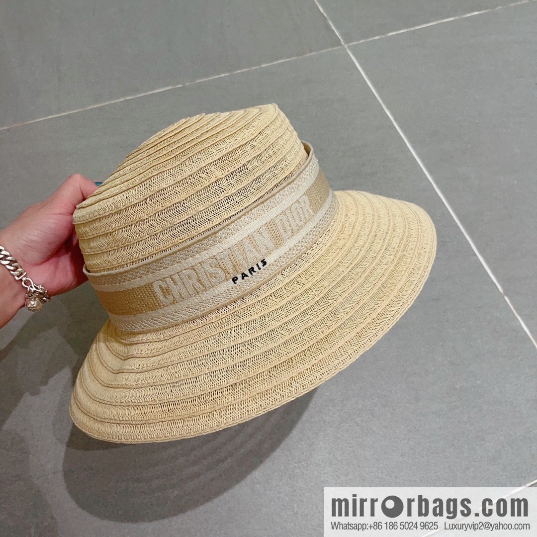 Dior's new straw hat