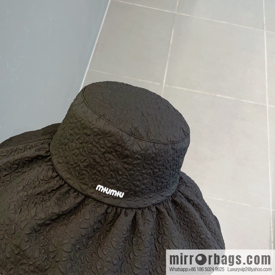 Miumiu lotus leaf edge sun hat