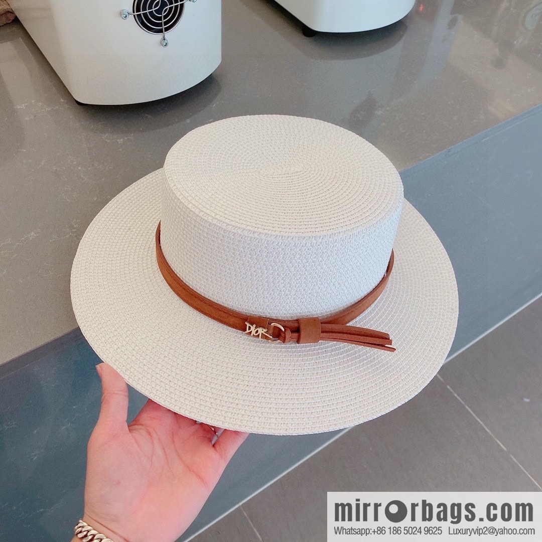 Dior's new flat top top hat