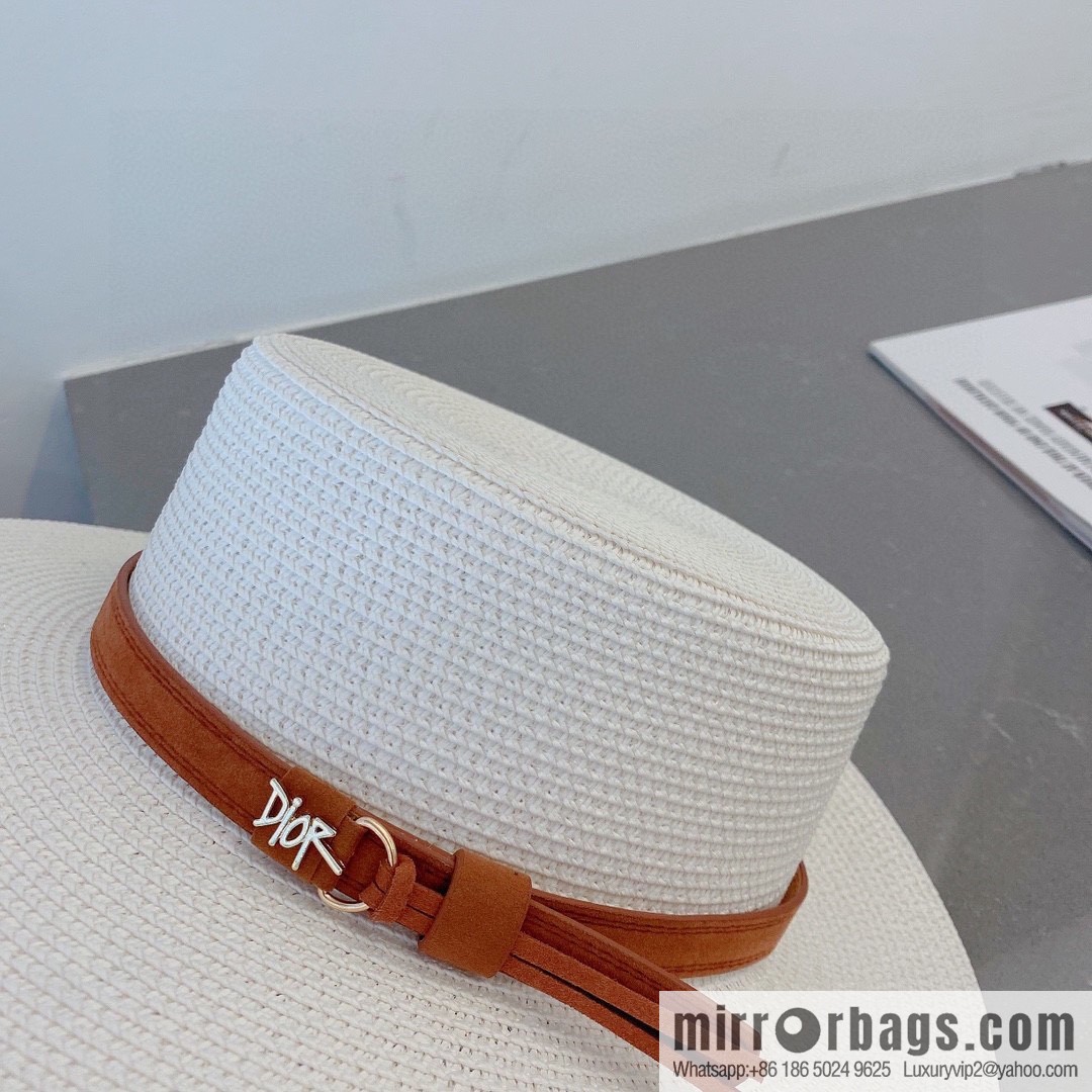Dior's new flat top top hat
