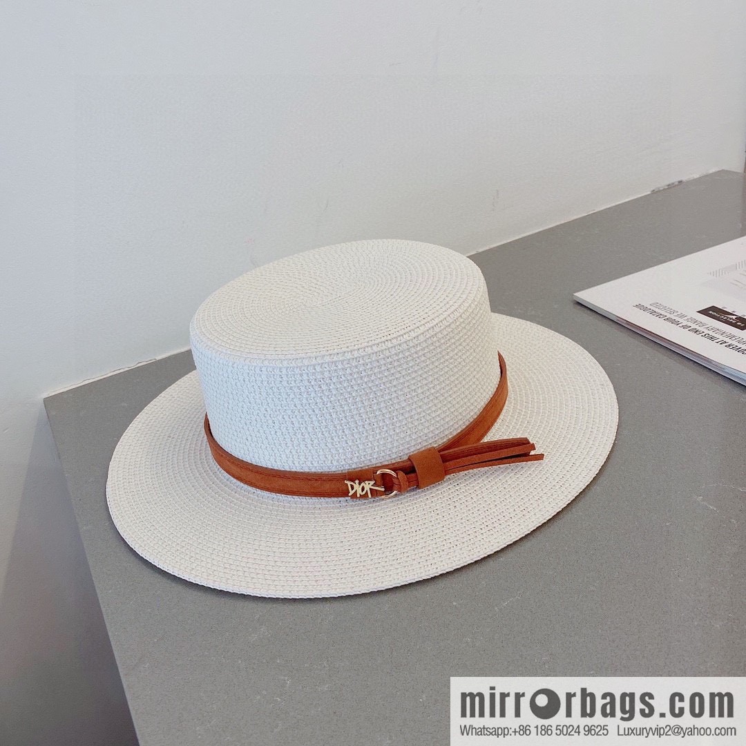 Dior's new flat top top hat