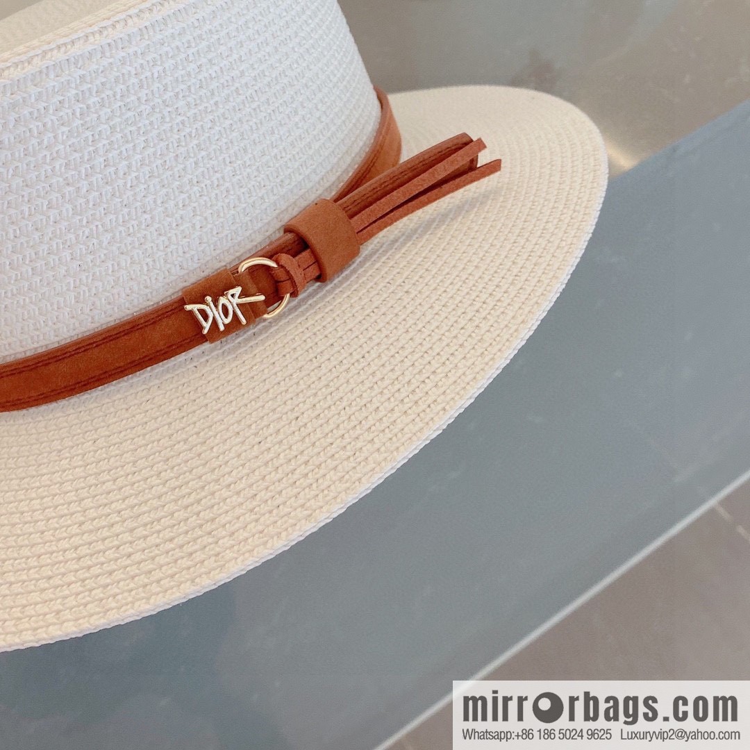 Dior's new flat top top hat
