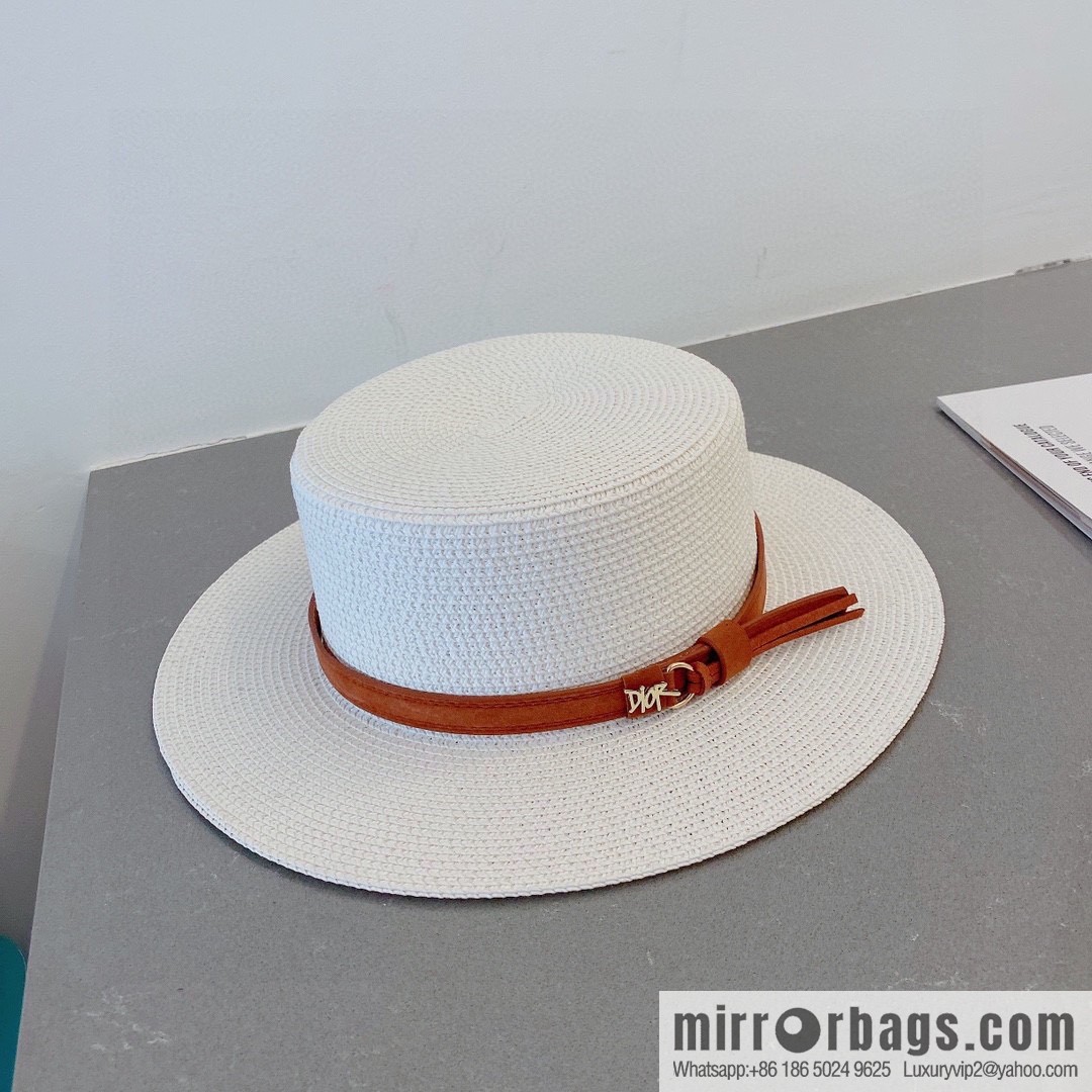 Dior's new flat top top hat