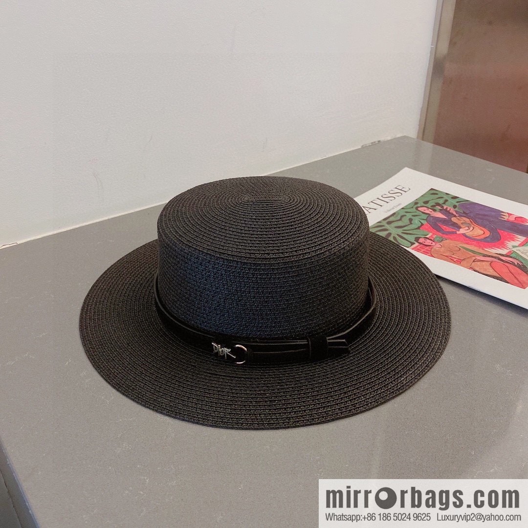 Dior's new flat top top hat