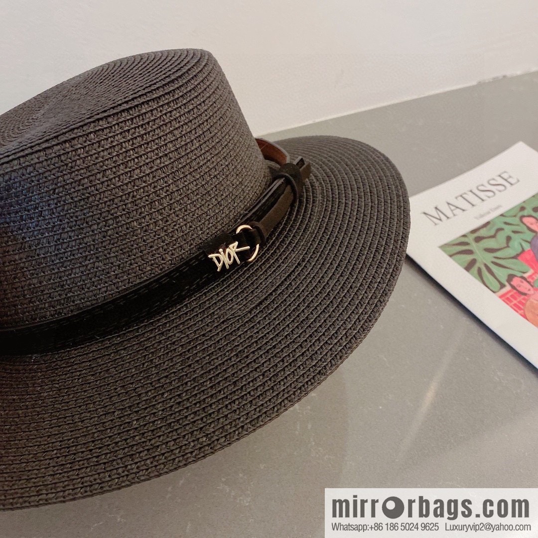 Dior's new flat top top hat