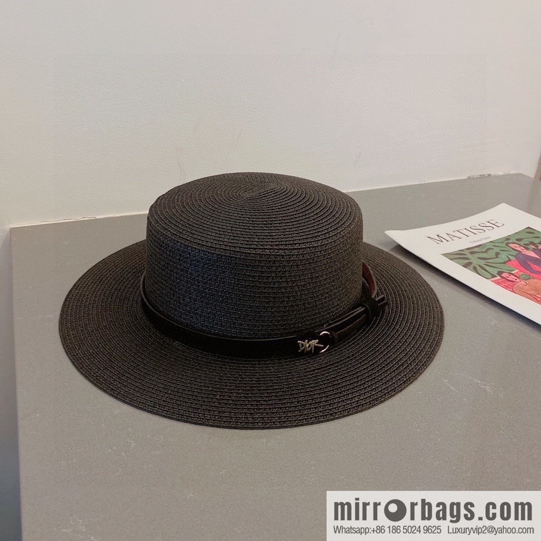 Dior's new flat top top hat
