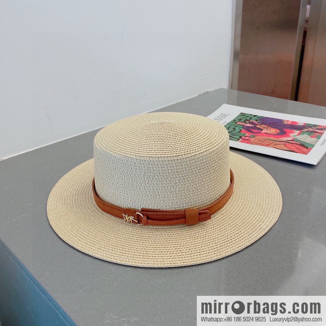 Dior's new flat top top hat