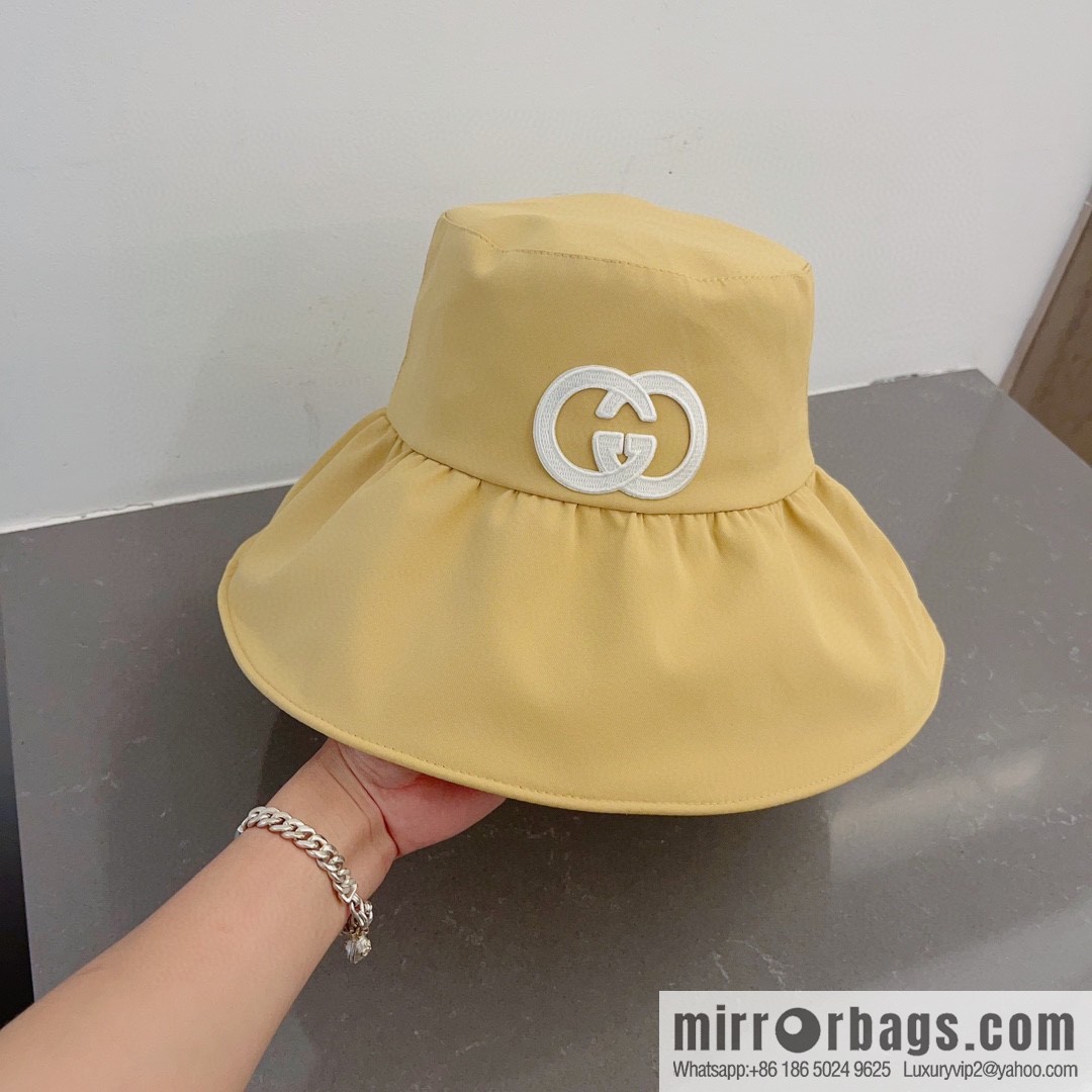 Gucci new ruffle edge bucket hat