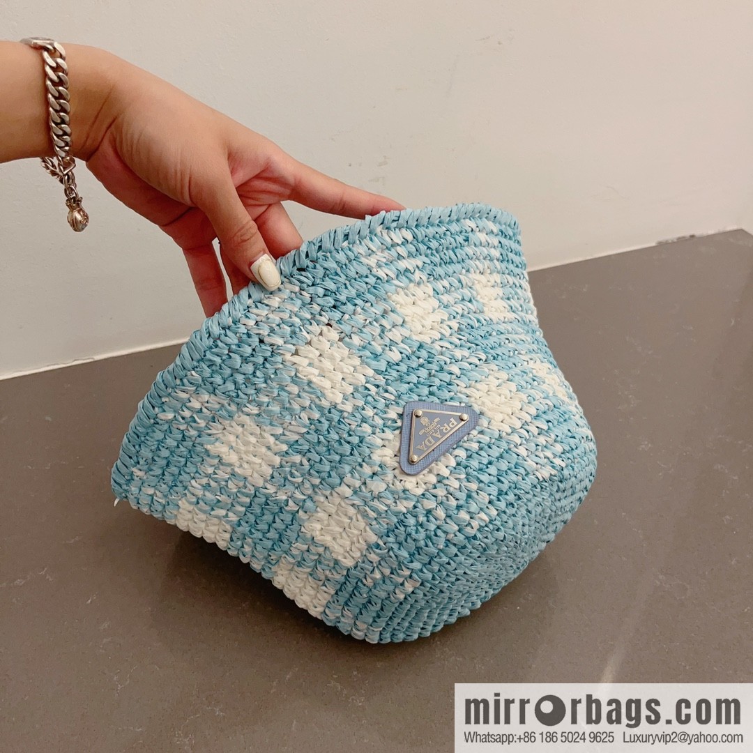 PRADA hand crocheted bucket hat