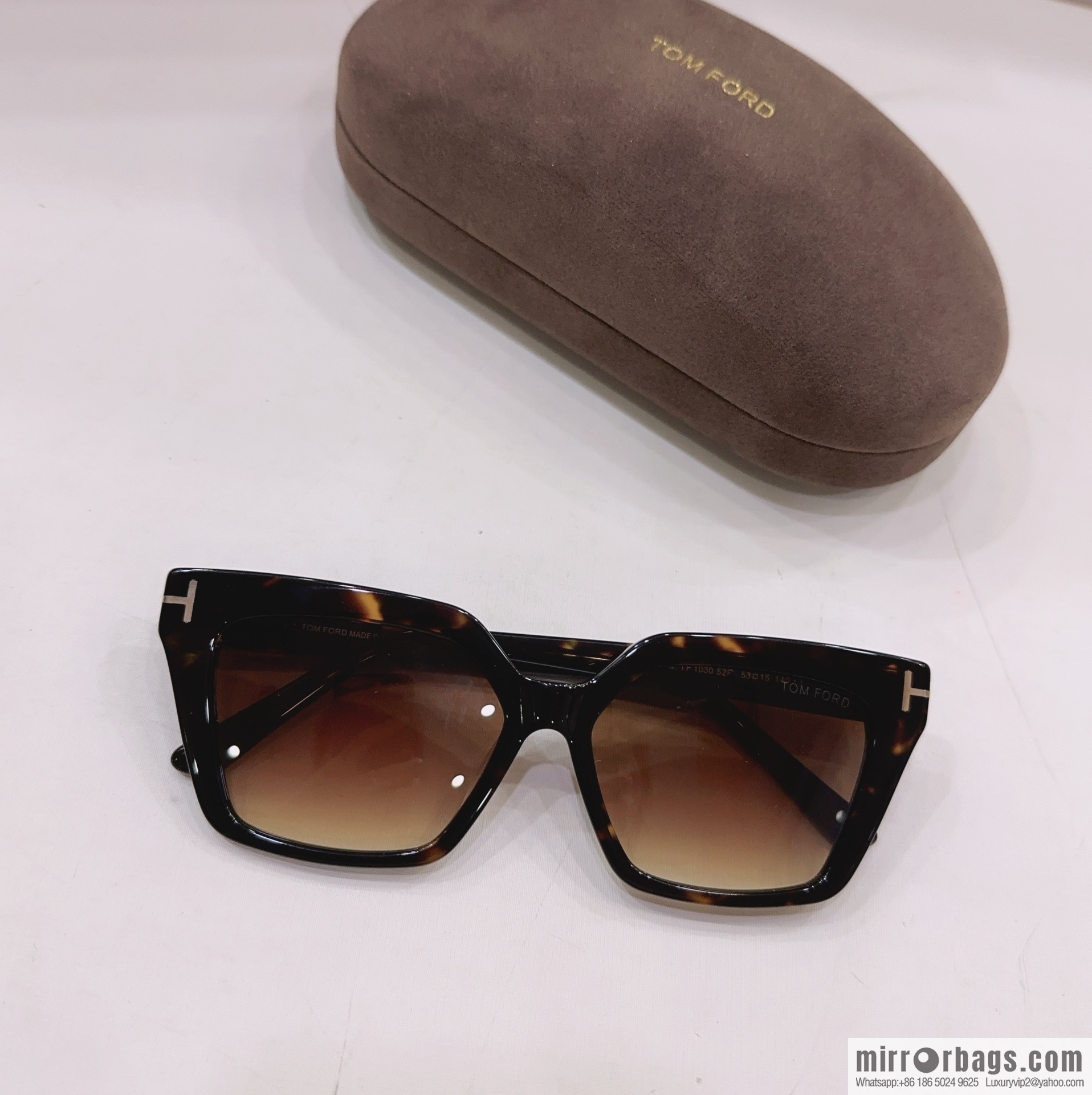 TOM FORD Tom Ford Square Unisex Sunglasses