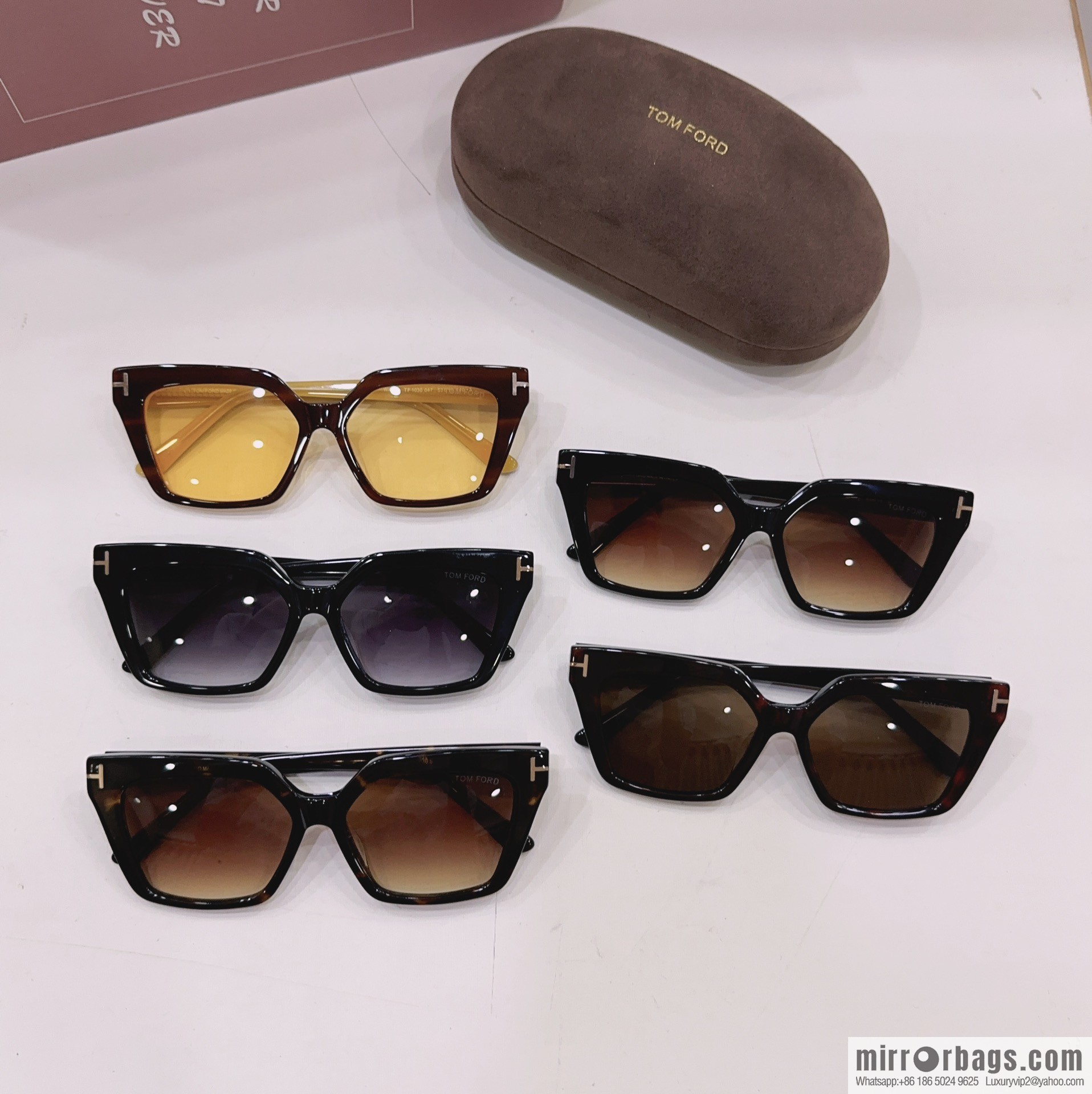 TOM FORD Tom Ford Square Unisex Sunglasses