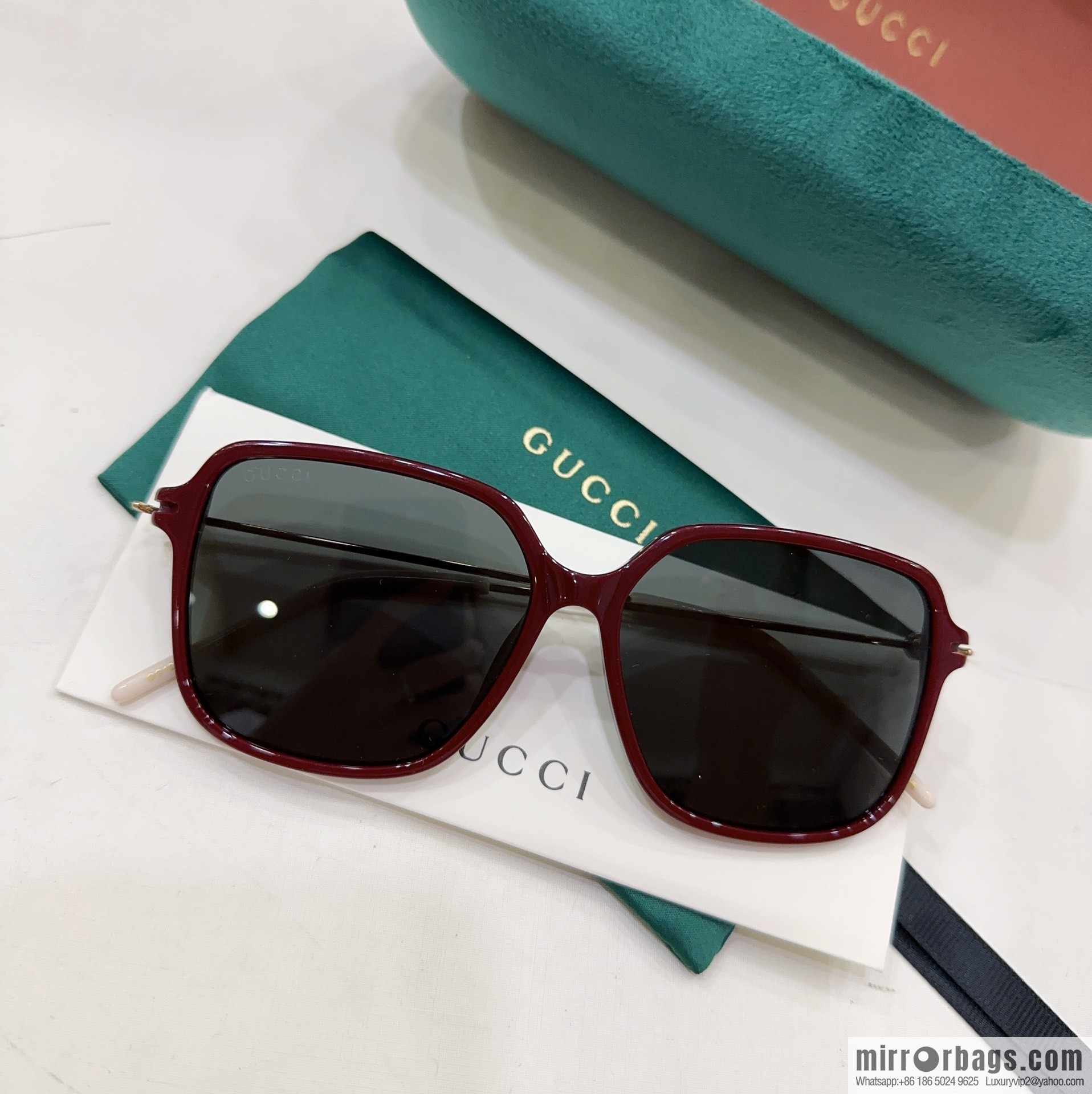 GUCCI Gucci square unisex sunglasses