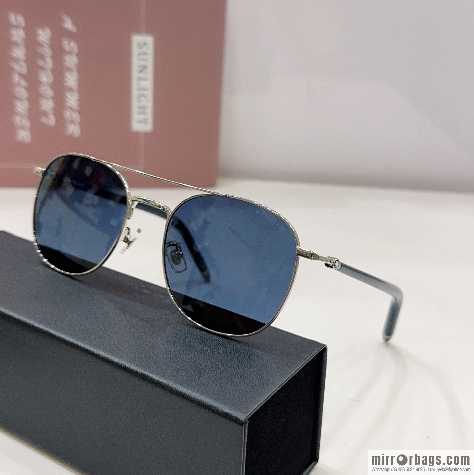 MONT BLANC Montblanc Square Men's Sunglasses