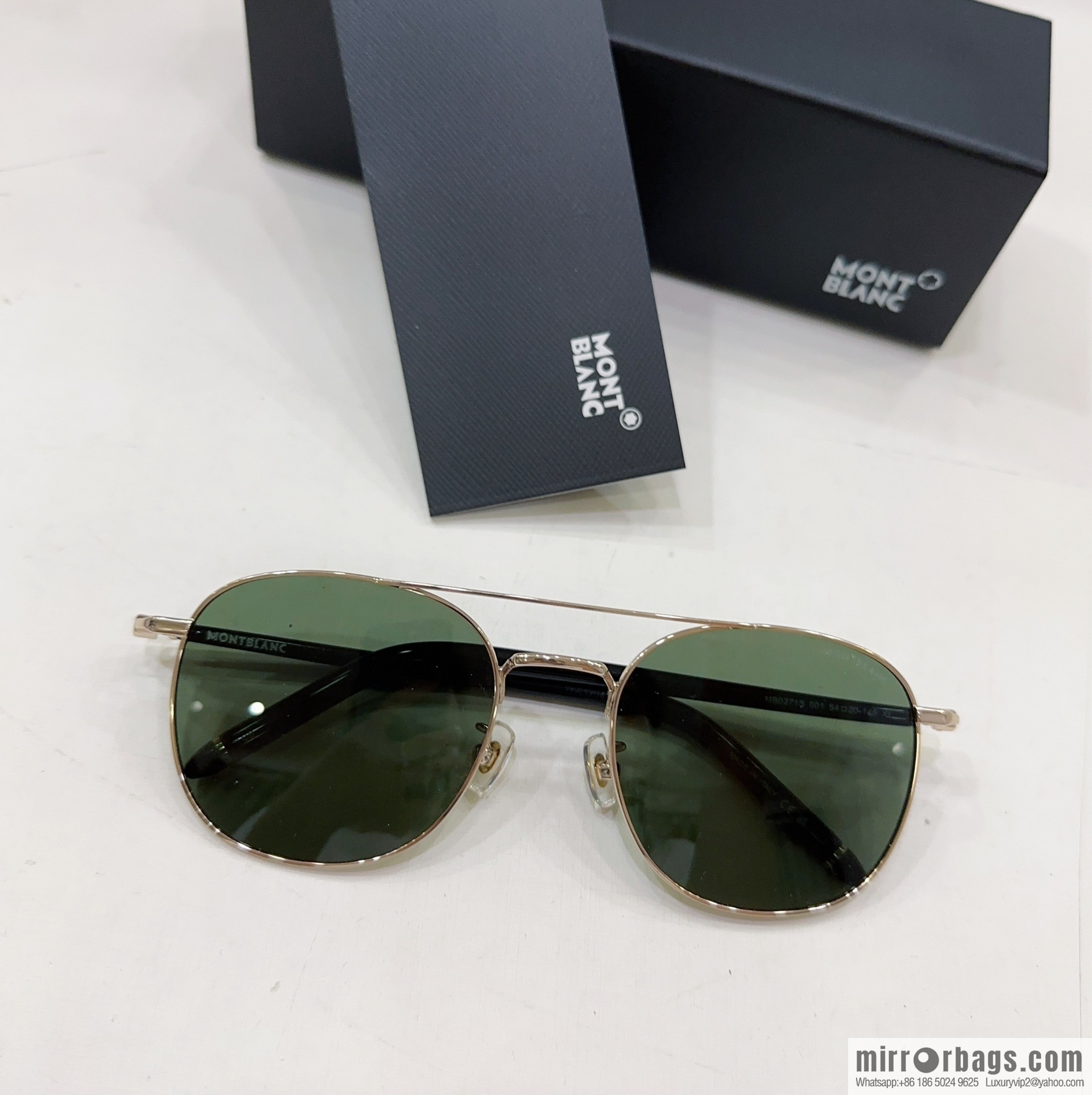 MONT BLANC Montblanc Square Men's Sunglasses