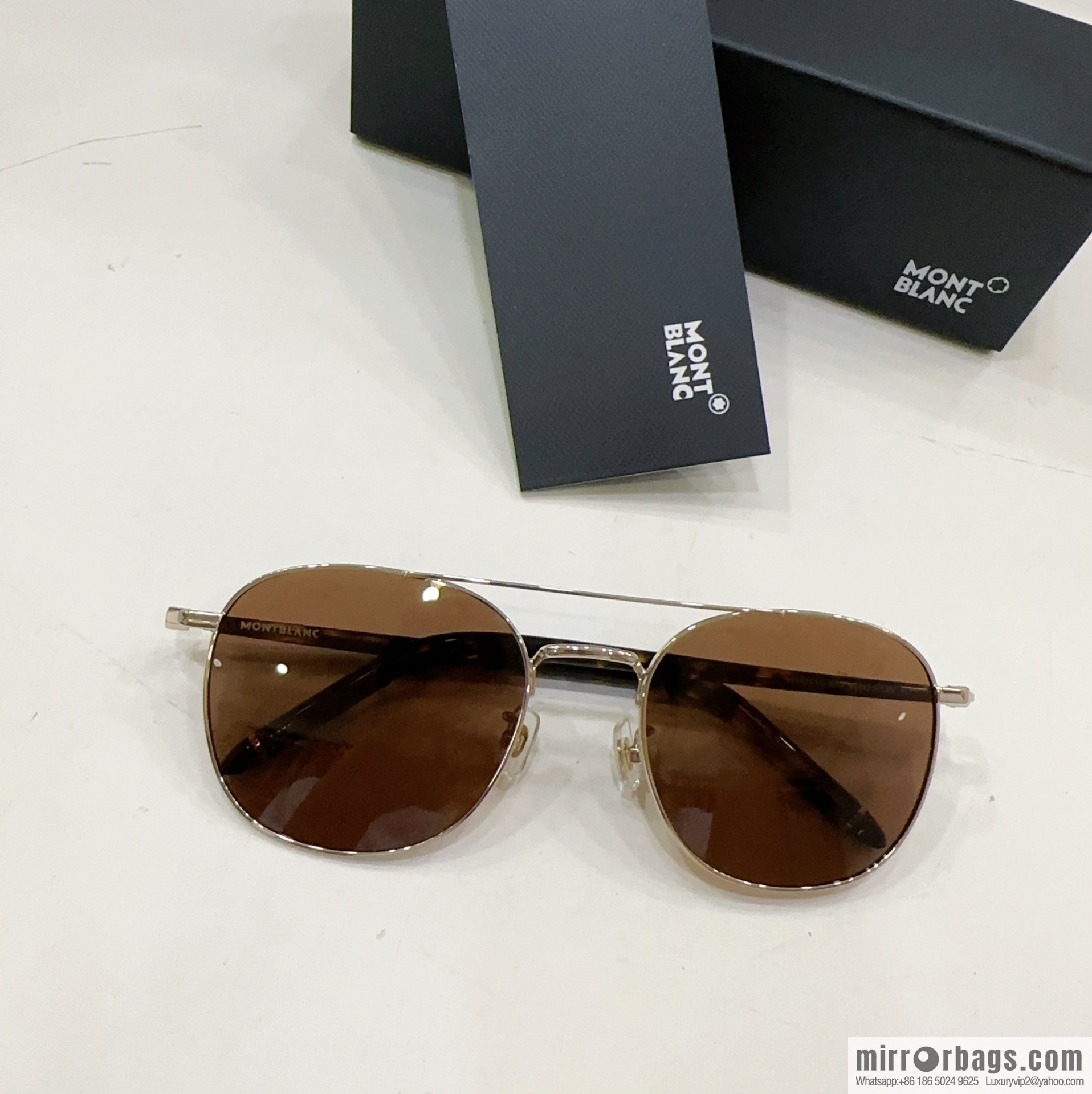 MONT BLANC Montblanc Square Men's Sunglasses