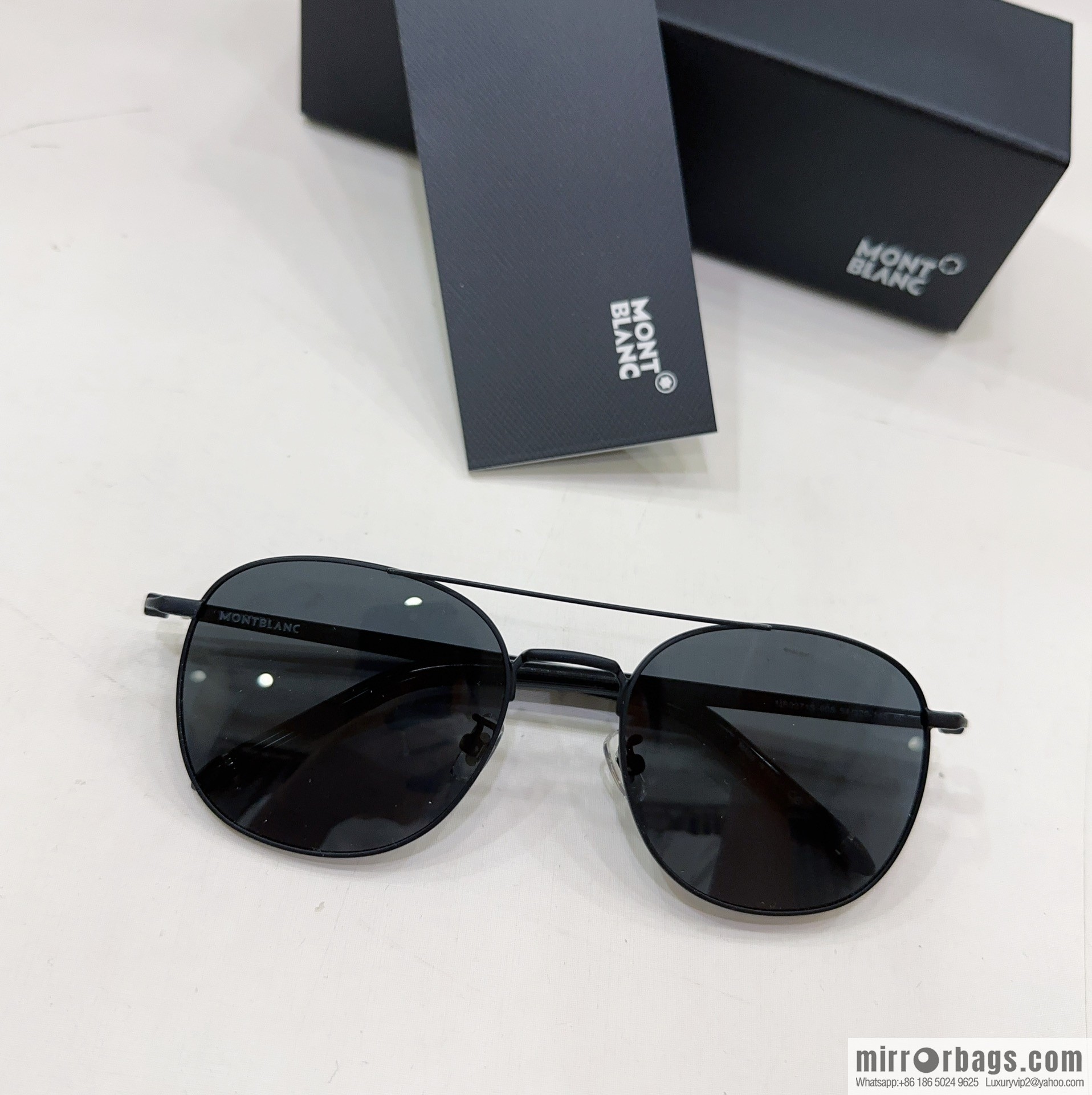 MONT BLANC Montblanc Square Men's Sunglasses