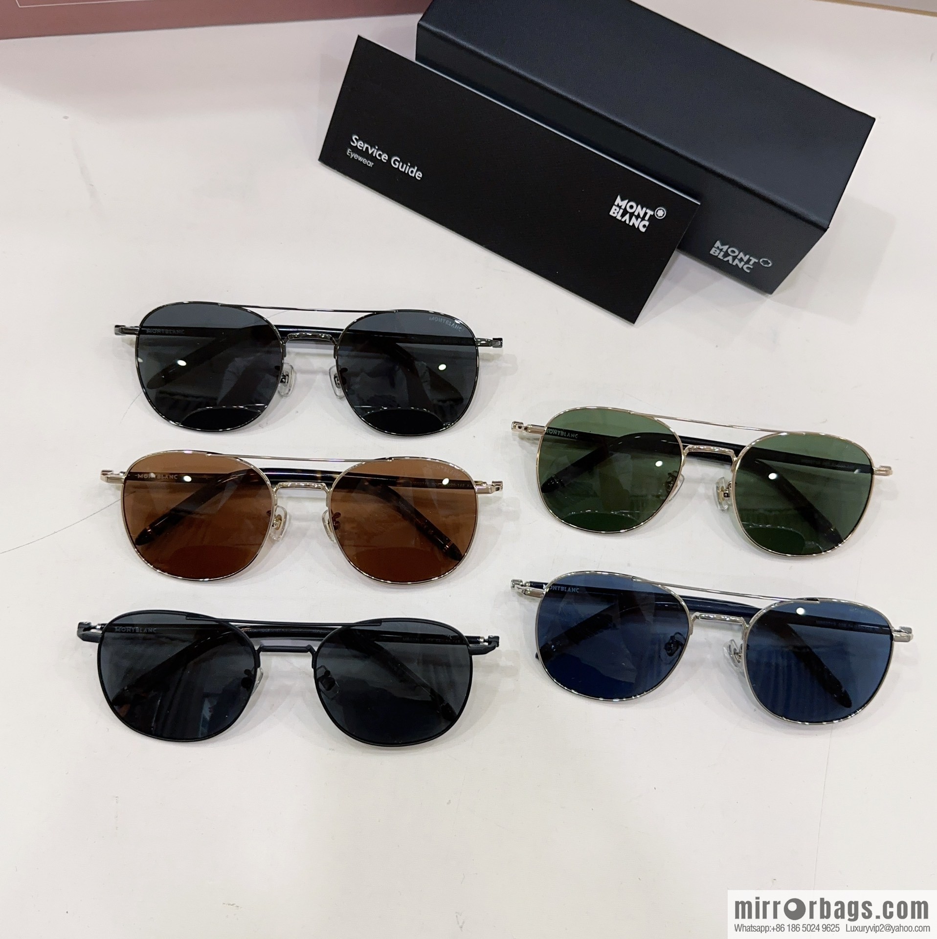 MONT BLANC Montblanc Square Men's Sunglasses