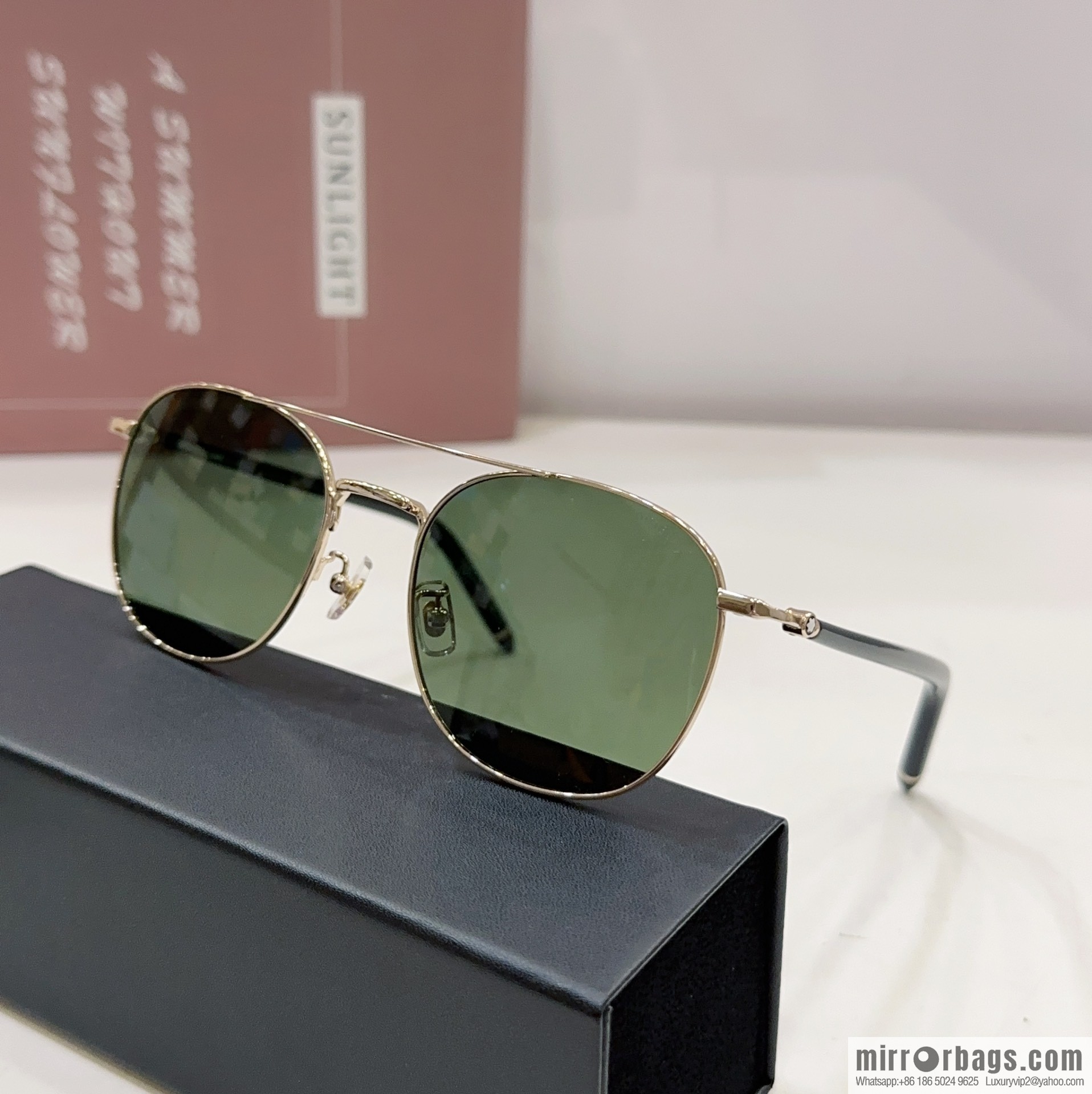 MONT BLANC Montblanc Square Men's Sunglasses
