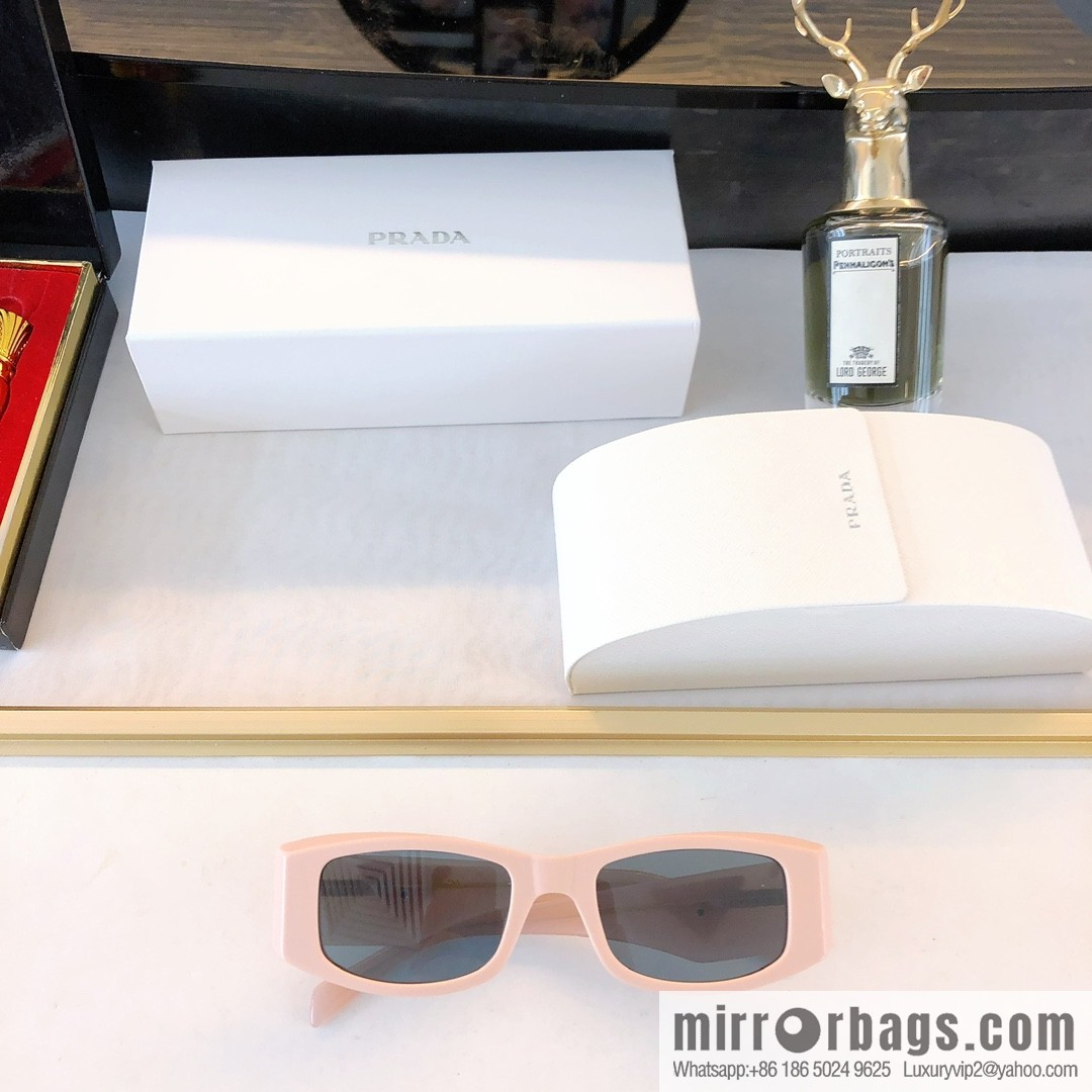Prada 3D cut temple sunglasses