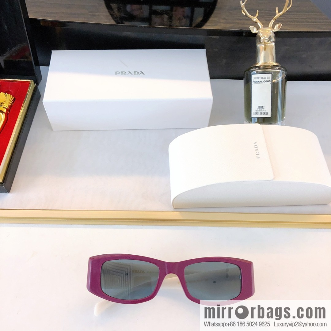 Prada 3D cut temple sunglasses