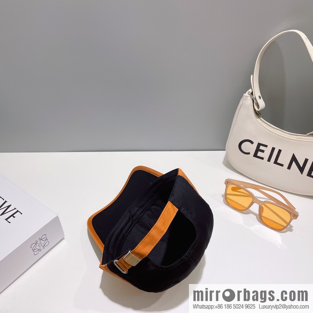 Hermes Hermes color matching H latest original baseball cap