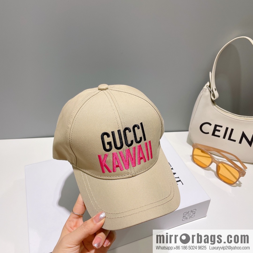 GUCCI Gucci official website new unisex baseball cap