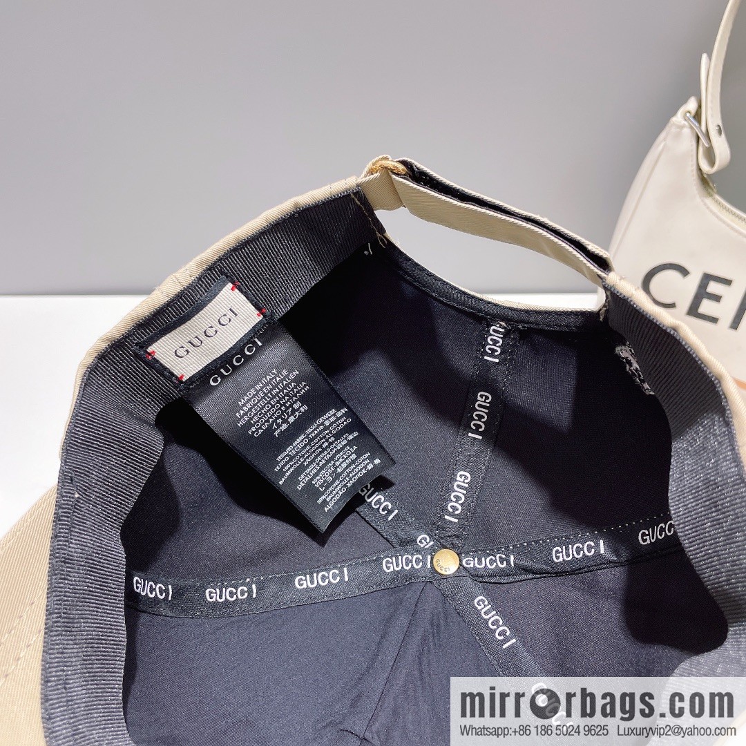 GUCCI Gucci official website new unisex baseball cap