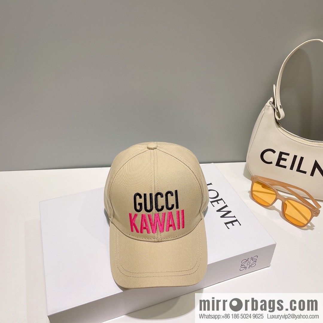 GUCCI Gucci official website new unisex baseball cap