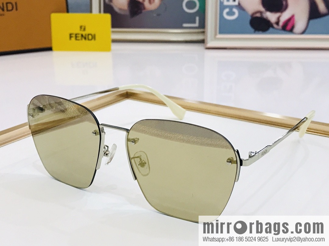 FENDI Fendi original single fashion pull style sunglasses