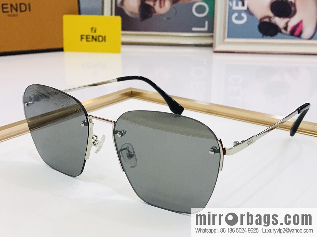 FENDI Fendi original single fashion pull style sunglasses
