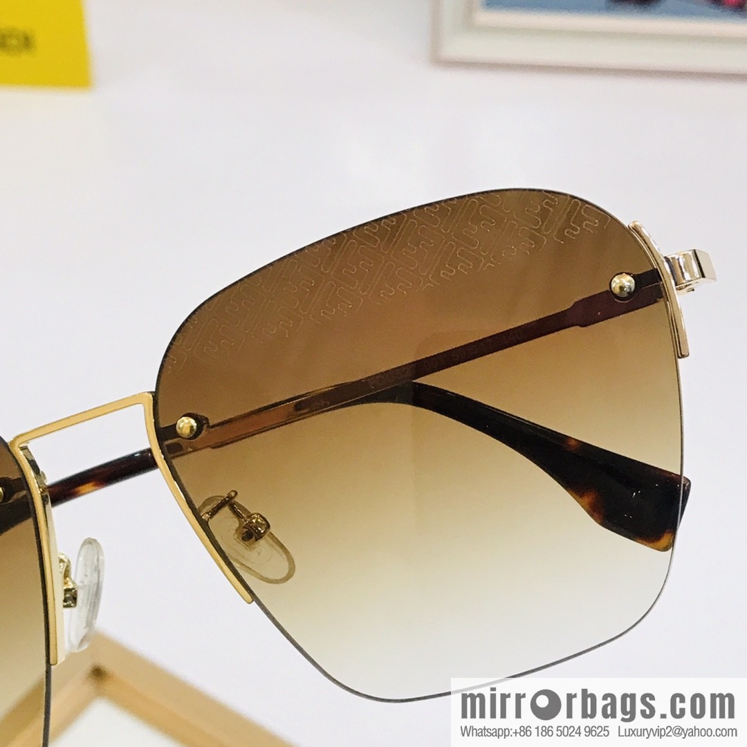 FENDI Fendi original single fashion pull style sunglasses