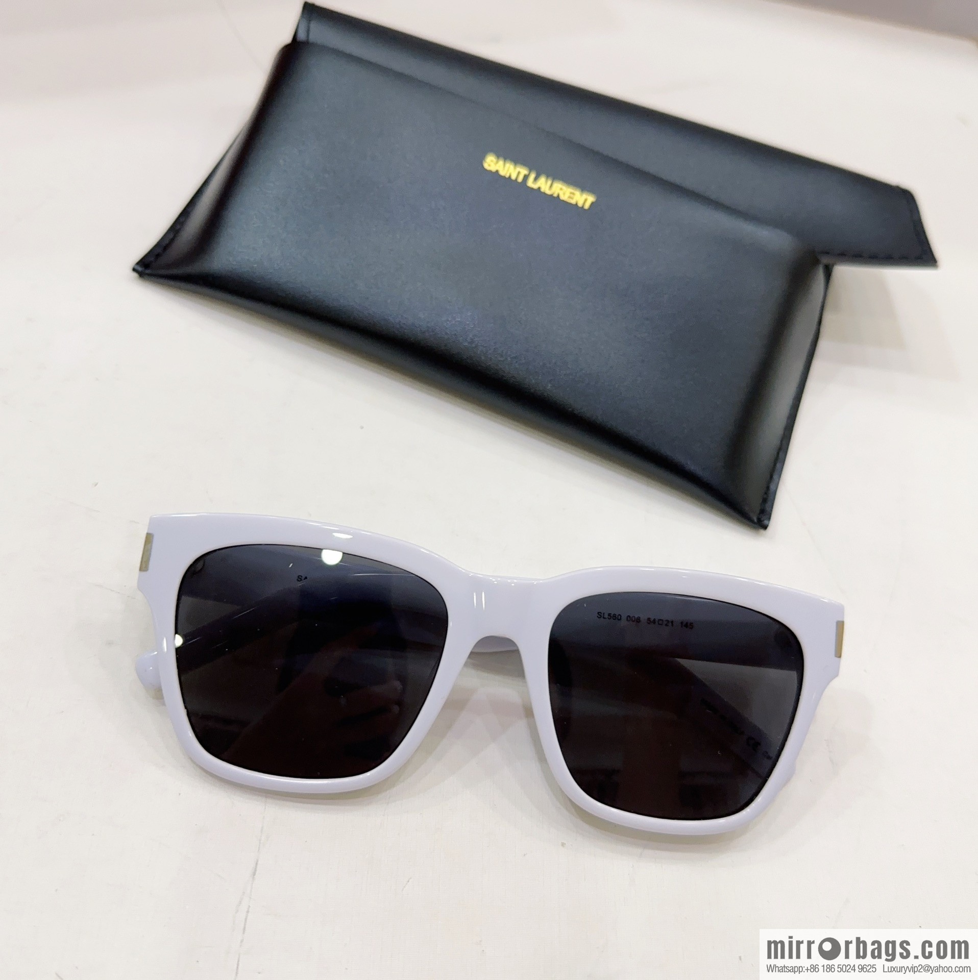 SAINT LAURENT Saint Laurent square unisex sunglasses