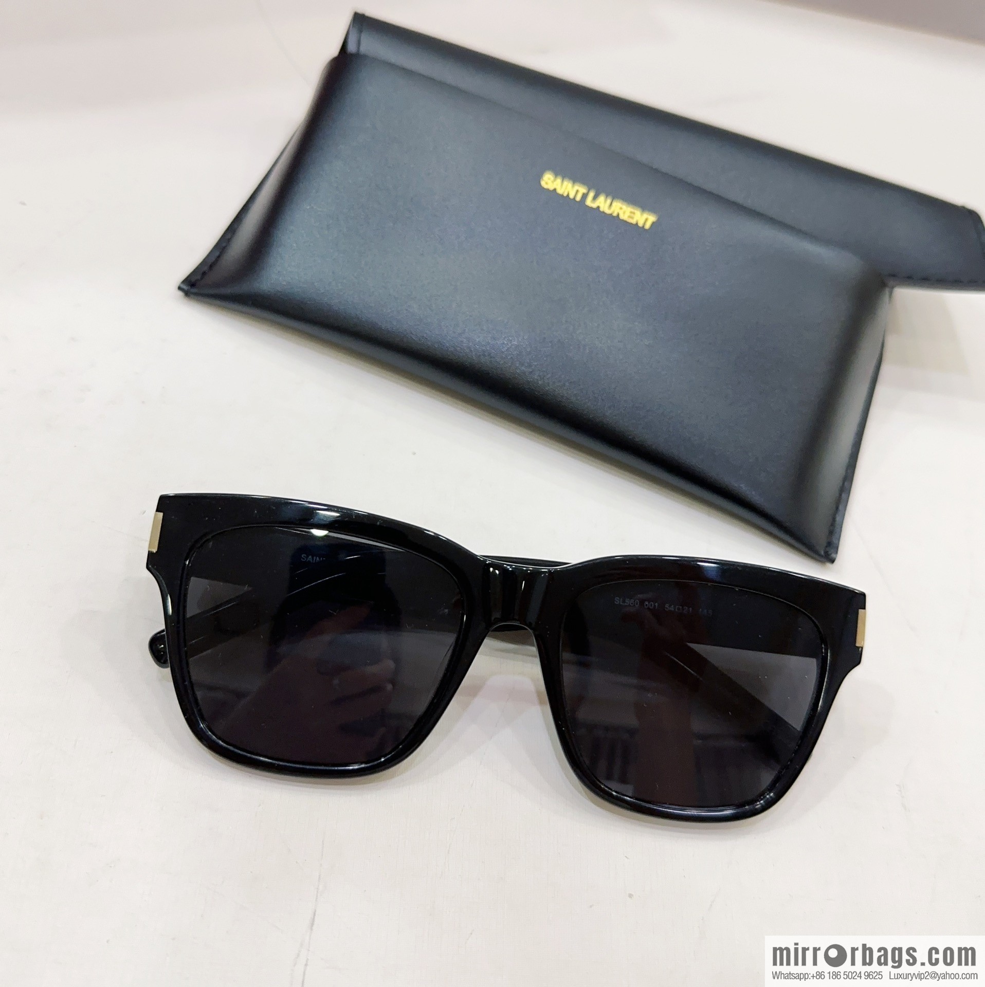 SAINT LAURENT Saint Laurent square unisex sunglasses