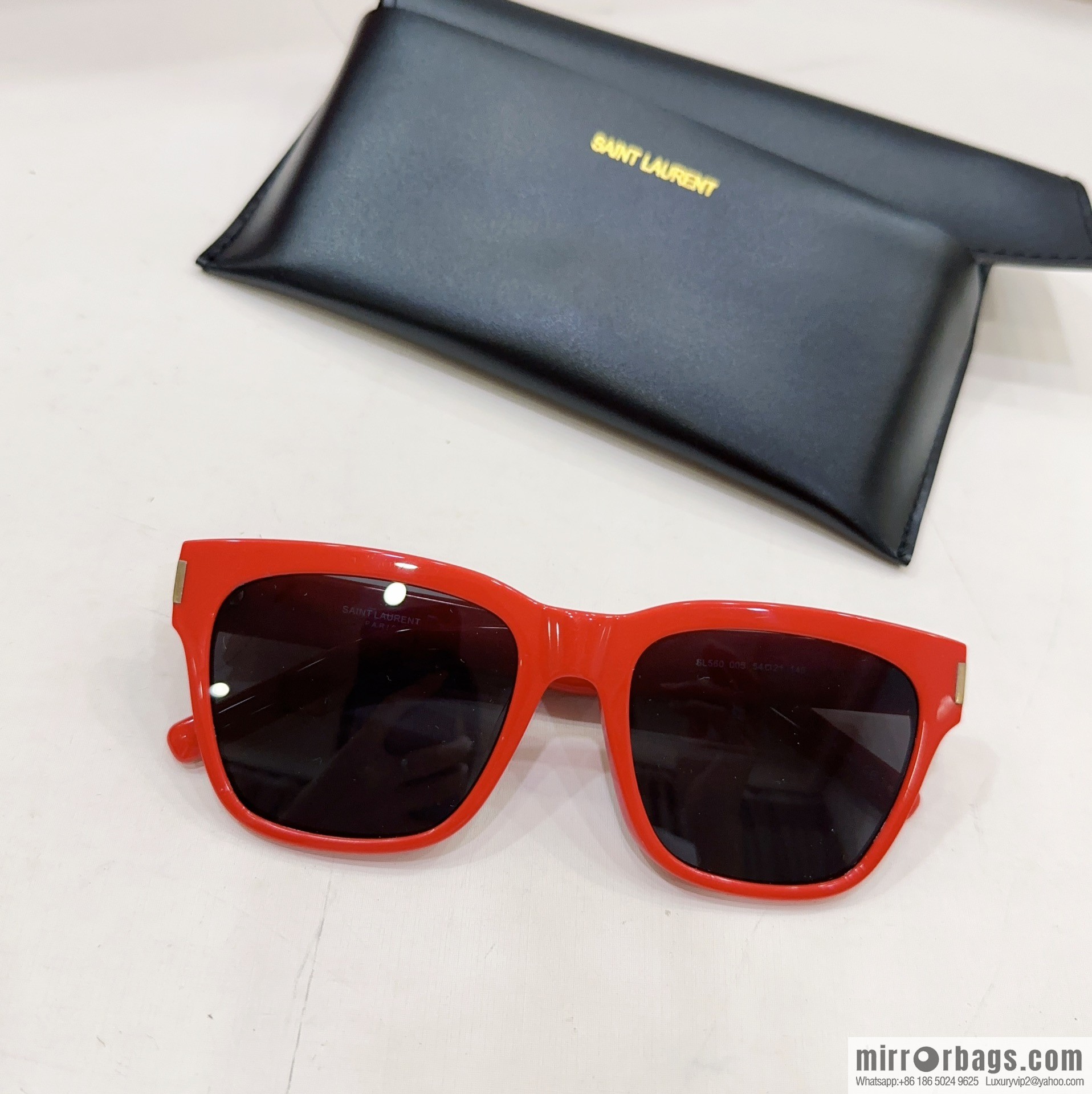 SAINT LAURENT Saint Laurent square unisex sunglasses