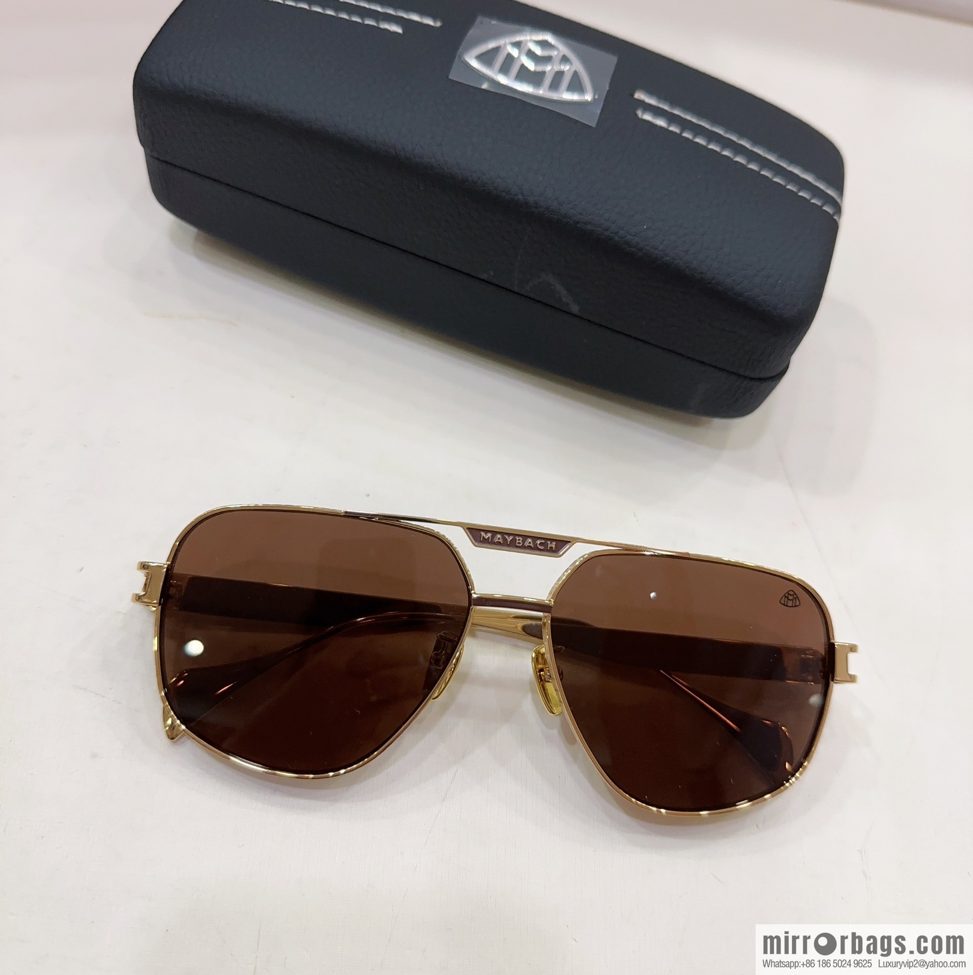 Maybach square men's sunglasses