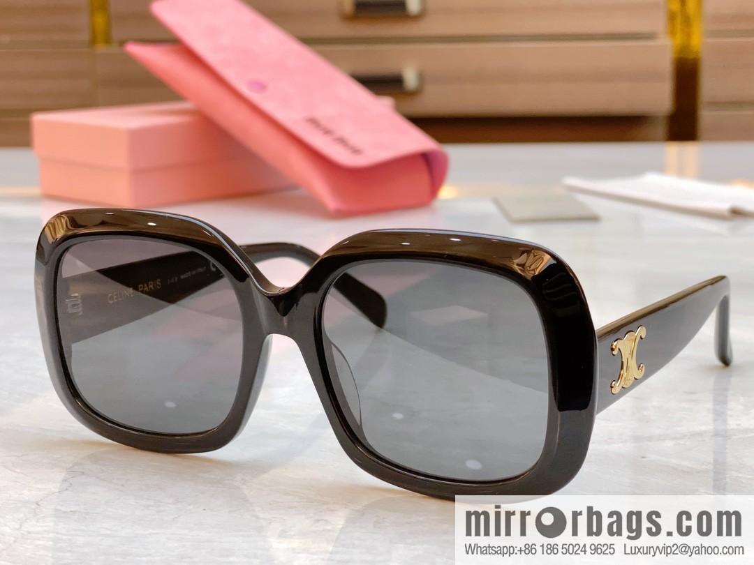 CELINE new large frame women's sunglasses