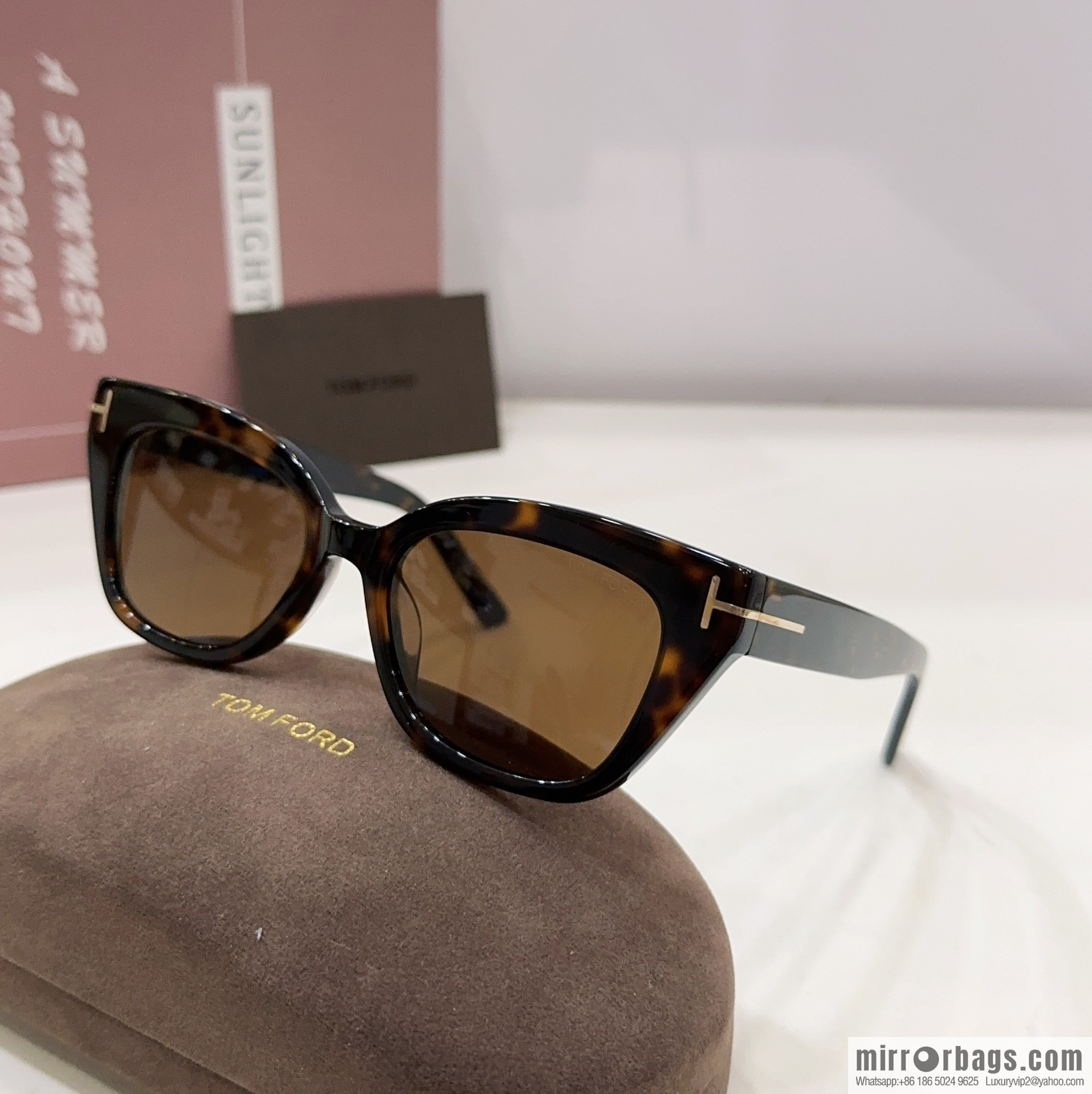 TOM FORD Tom Ford Square Unisex Sunglasses