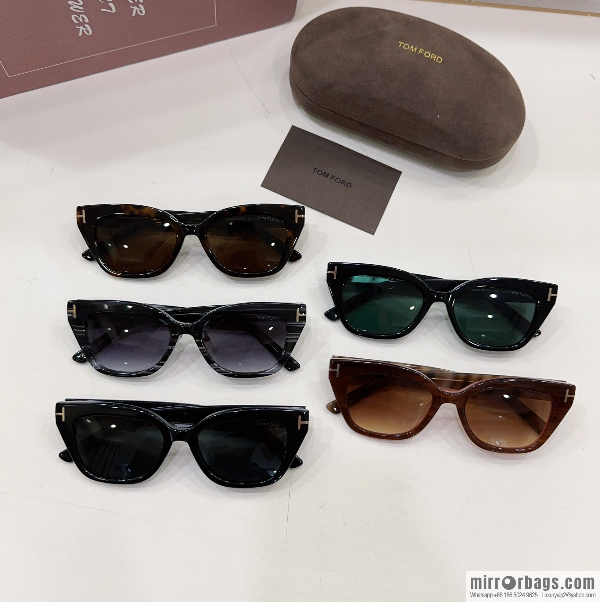 TOM FORD Tom Ford Square Unisex Sunglasses