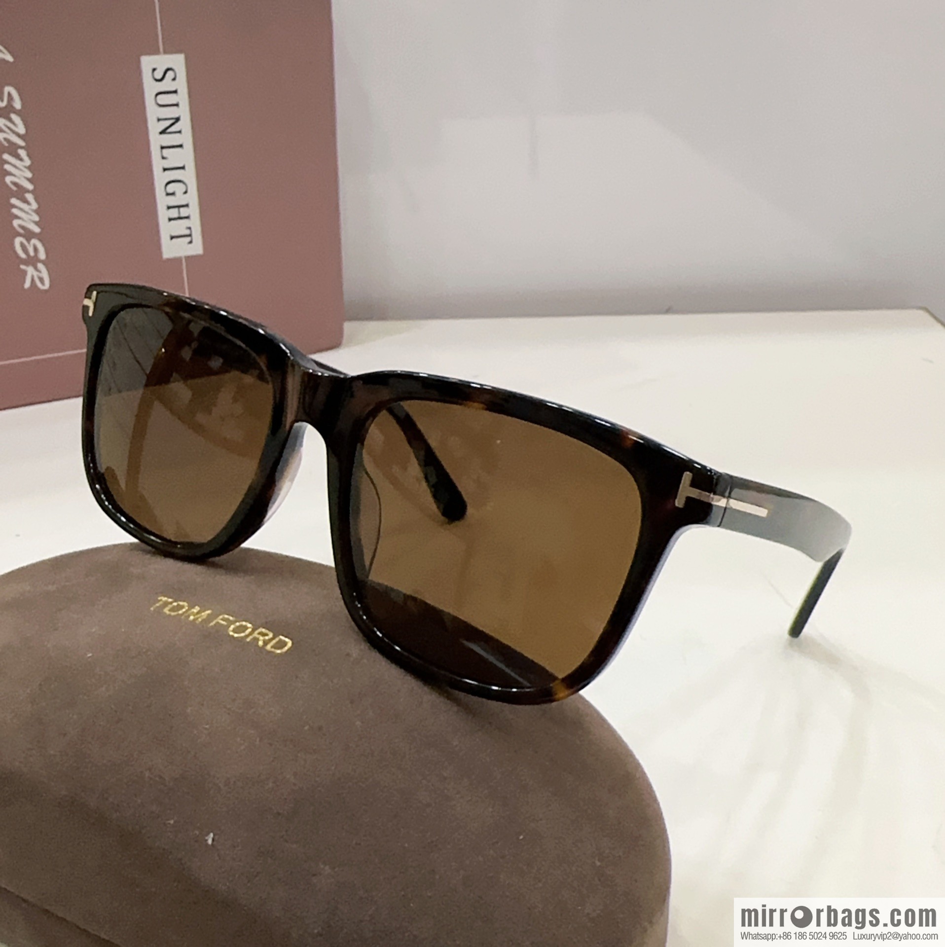 TOM FORD Tom Ford Square Unisex Sunglasses