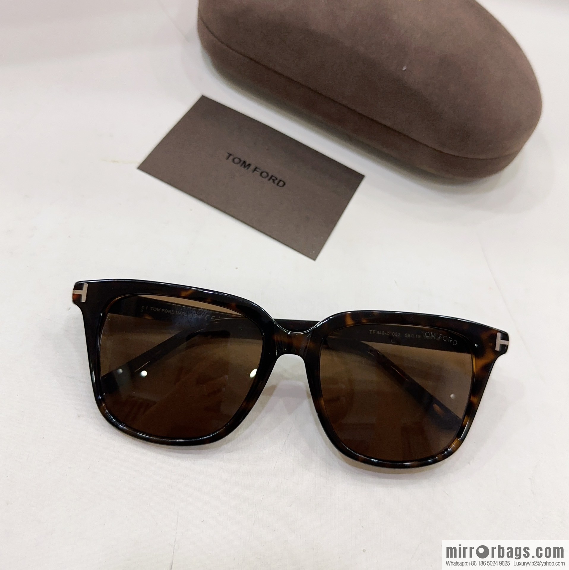 TOM FORD Tom Ford Square Unisex Sunglasses