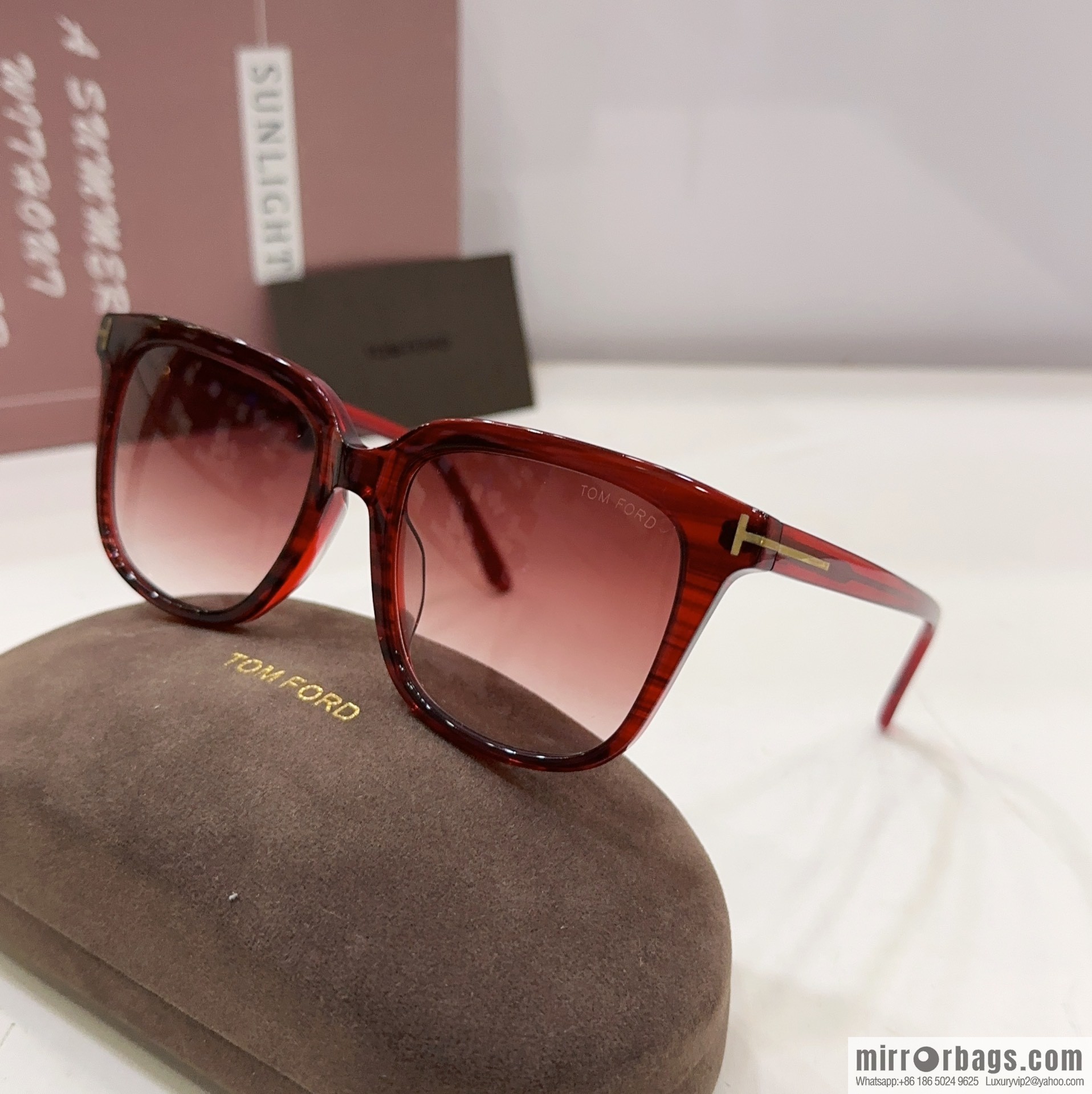 TOM FORD Tom Ford Square Unisex Sunglasses
