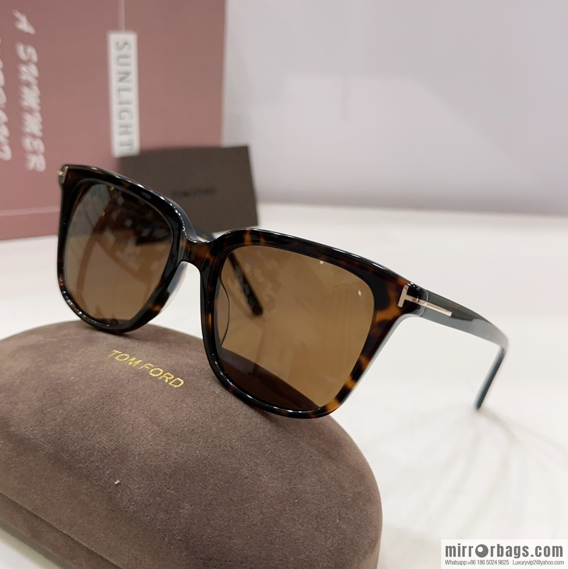TOM FORD Tom Ford Square Unisex Sunglasses