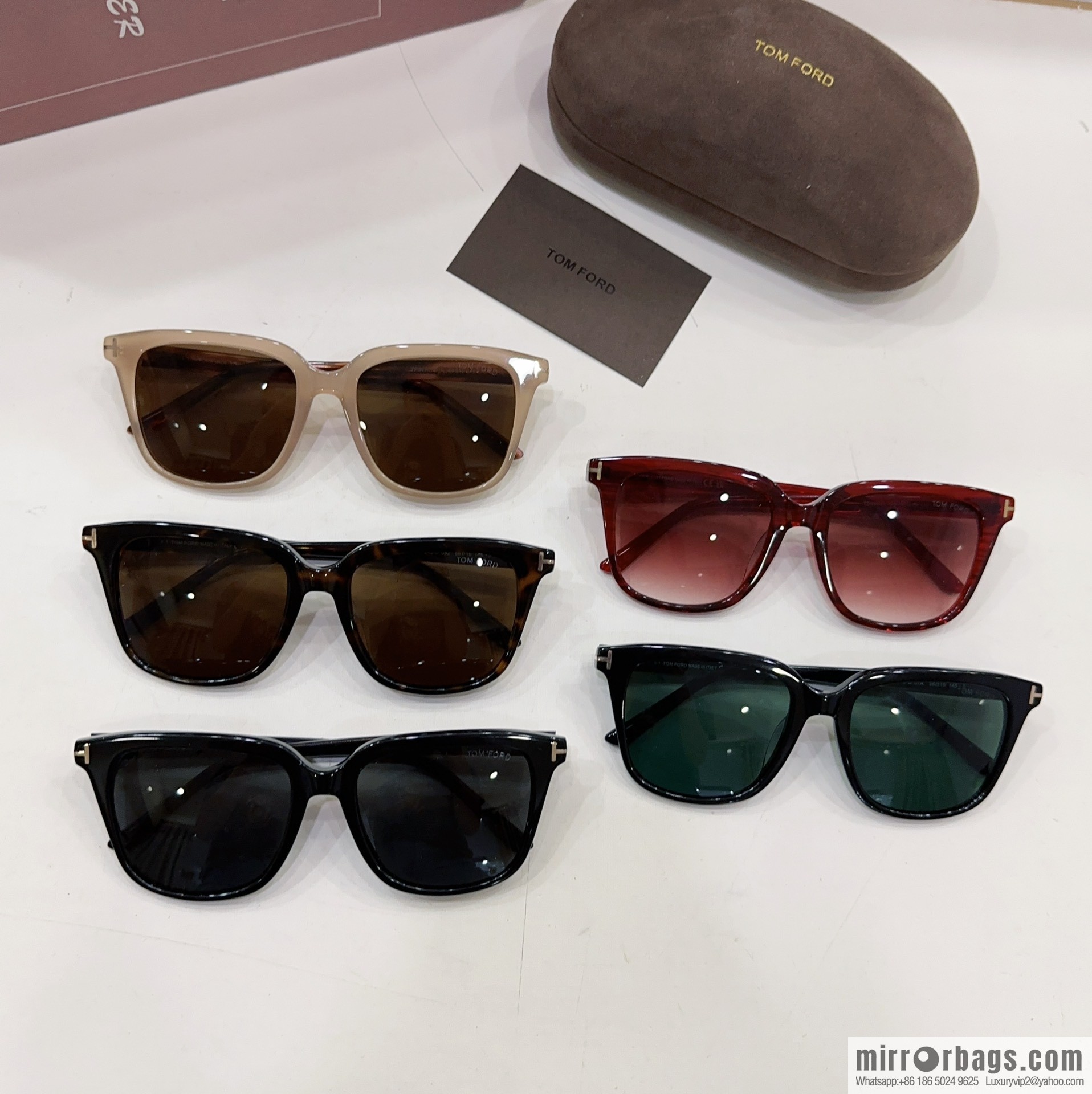 TOM FORD Tom Ford Square Unisex Sunglasses