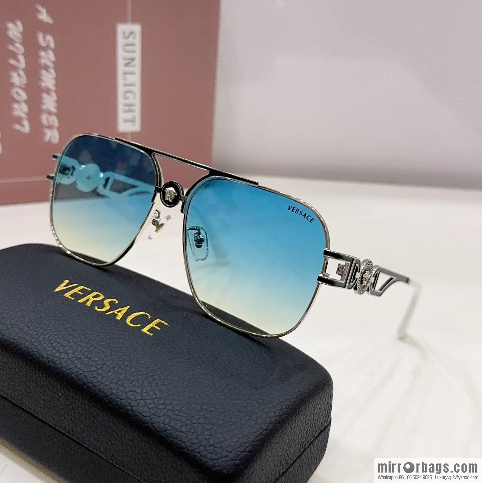 VERSACE Versace box unisex sunglasses